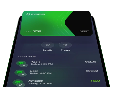 Exodus Pay 全球支付与卡片消费场景